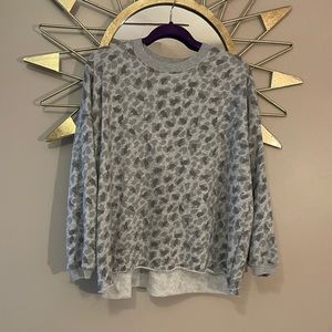 Oversized Flowy Sweatshirt